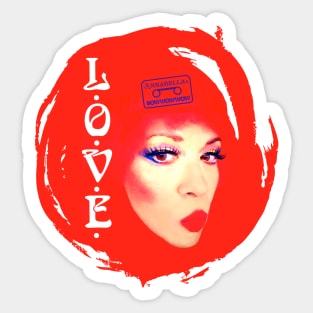 Annabella Lwin L.O.V.E. Official Merch! Sticker